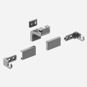 Kit staffa wasistas colore bianco opaco ral 9010. Master italy a1123r9010op.18 Apro