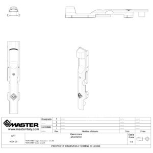 A4024.20 SIRIO ROUNDED CORPO DI MANOVRA PER R40. MASTER ITALY | InfissoPro