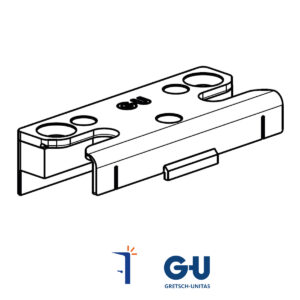 6-27674-48-0-1 SCONTRO INFERIORE NOTTOLINO A FUNGO PER C.E. INTERASSE 9 MM. G-U