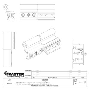 A9226R9010.23S CERNIERA MONTAGGIO RAPIDO SIN. CAMERA EUROPEA BIANCO 9010. MASTER ITALY | InfissoPro A9226R9010.23S CERNIERA MONTAGGIO RAPIDO SIN. CAMERA EUROPEA BIANCO 9010. MASTER ITALY | InfissoPro
