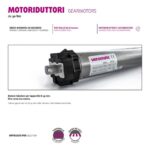 AM.MOT.030 MOTORE TUBOLARE PER TAPPARELLE 45 MM 30 NEWTON. FINE CORSA MECCANICO SENZA MANOVRA DI SOCCORSO. VEROLUX | InfissoPro