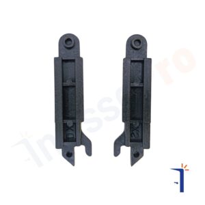 C162 Coppia terminale asta per microventilazione universale 20 mm. Nuova Dalbama