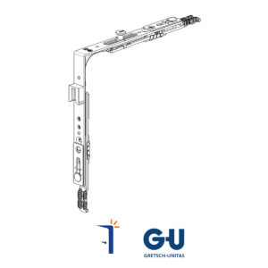 G-22492-00-0-1 TRASMISSIONE ANGOLARE ASTA A LEVA CON RISCONTRO. G-U