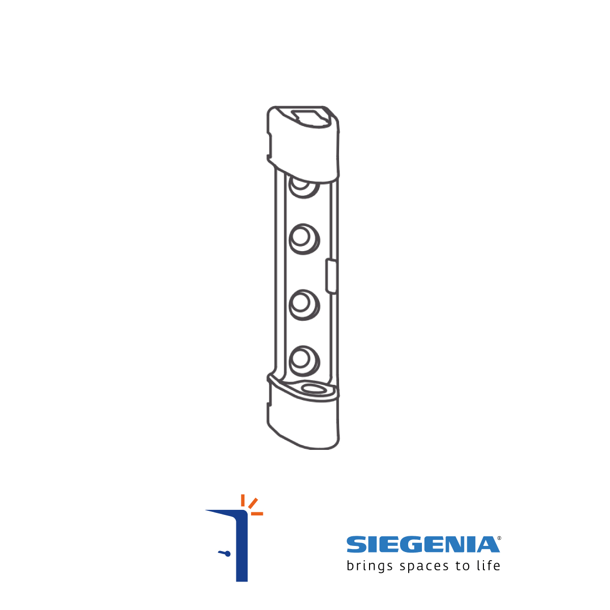 TBSL6150-100010 SUPPORTO FORBICE KF D6X8 DH TS C100. SIEGENIA FOTO 1 TBSL6150-100010 SUPPORTO FORBICE KF D6X8 DH TS C100. SIEGENIA | InfissoPro