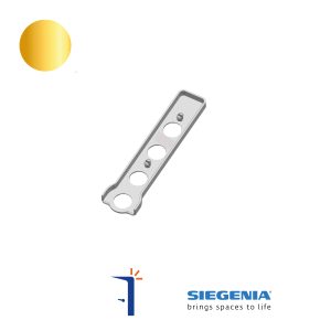 TKEO0010-L38012 COPERCHIETTO COPRIVITI INFERIORE TELAIO COLORE ORO. SIEGENIA
