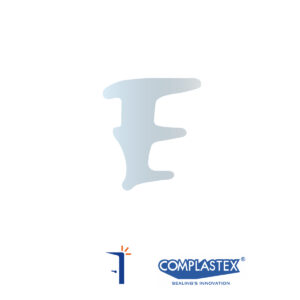 00UP5-Z Guarnizione vetro interna 5 mm trasparente in pvc universal rotolo da 150 m. Complastex