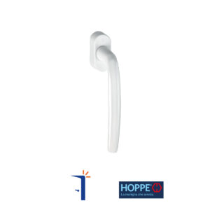 10761073 Martellina dk per scorrevole parallelo secustik in alluminio colore bianco ral 9016. Hoppe