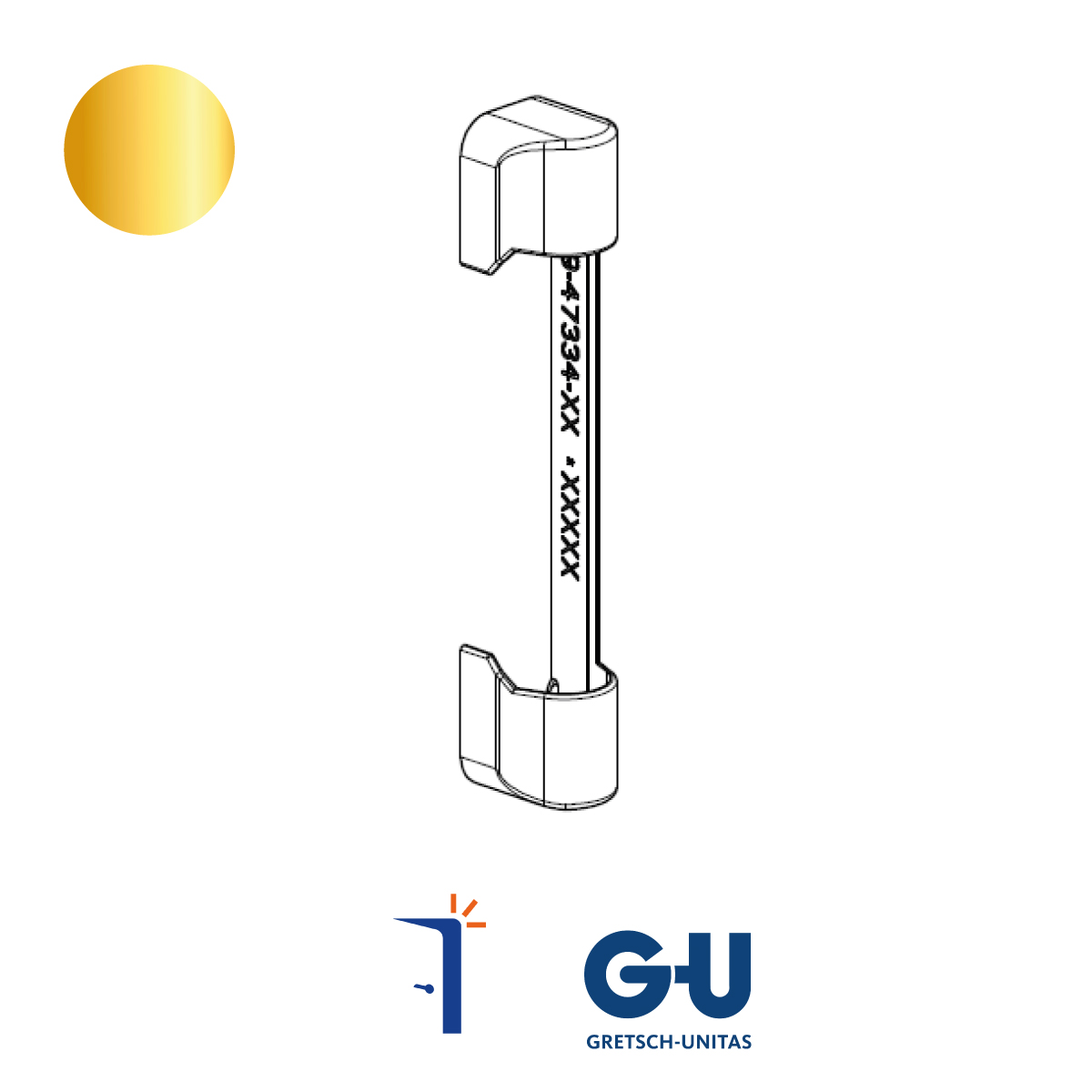 9-47334-01-0-3 COPERTURA CERNIERA SUPERIORE TELAIO ORO. G-U foto 1 9-47334-01-0-3 COPERTURA CERNIERA SUPERIORE TELAIO ORO. G-U | InfissoPro