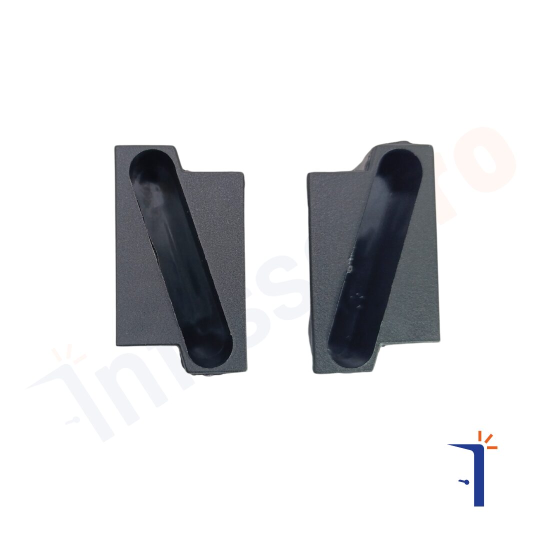 AC147 TAPPO CROCE DX_SX 25 MM COLORE NERO CONFEZIONE DA 50 PZ. NUOVA DALBAMA foto 2 TAPPO-CROCE-DX_SX-25-MM-DALBAMA