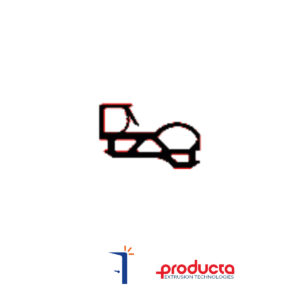 AHX.10.63 GUARNIZIONE INFERIORE ANTA EPDM TWIN SYSTEMS HX160 ROTOLO DA 50 M. PRODUCTA