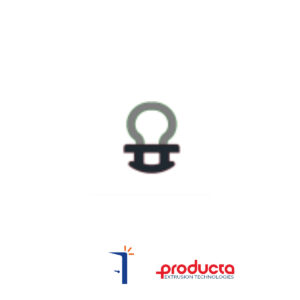 AMX.10.04 GUARNIZIONE DI BATTUTA A SCATTO TWIN SYSTEMS MX603 ROTOLO DA 250 M. PRODUCTA