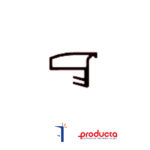 APX.10.46 GUARNIZIONE BATTUTA PORTA TWIN SYSTEMS PX450 LINEAR ROTOLO DA 160 M. PRODUCTA | InfissoPro APX.10.46 GUARNIZIONE BATTUTA PORTA TWIN SYSTEMS PX450 LINEAR ROTOLO DA 160 M. PRODUCTA | InfissoPro