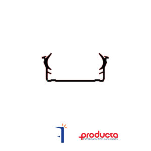 ASX.10.74 GUARNIZIONE VETRAZIONE MM 32 TWIN SYSTEMS SX120 ROTOLO DA 100 M. PRODUCTA