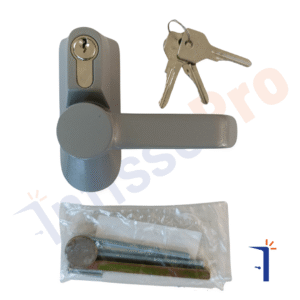07078-38-0-97 MANIGLIA CILINDRO GRIGIO RAL 9006. CISA | InfissoPro