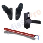 Kit completo per posta antipanico Cisa un'anta comprende i prodotti cisa: 07078-38, 59001-10, 07007-14