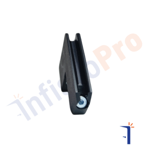 ZZ101 Squadretta telai zanzariere gola simmetrica colore nero confezione da 100 pz. Nuova Dalbama | InfissoPro