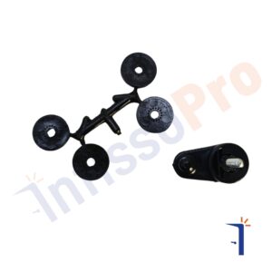 C170-A C170-C Chiusura scuretto in nylon confezione da 10pz. Colori Nero o Bianco Nuova Dalbama | InfissoPro