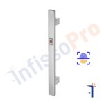 Maniglione MPM con Lettore Biometrico anteriore o posteriore per Portoni e Porte serie experiece | InfissoPro