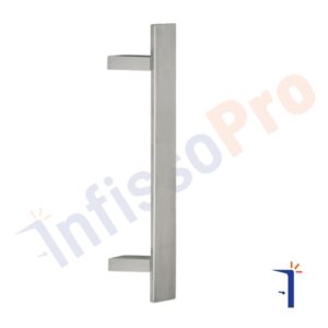 Maniglione inclinato inox Rectangular