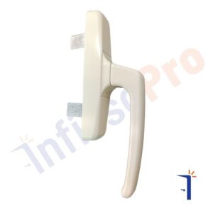 maniglia cremonese per persiane colore bianco