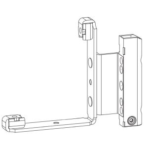 Cerniera Angolare GU 6-36141-20-R-1 per PVC Inferiore Sinistra UNI-JET D