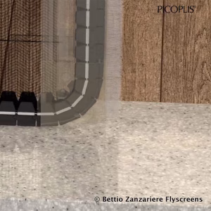 zanzariera Bettio Picopliss Maxi con rete plissettata