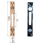 06465-57 Contropiastra in metallo r40. Cisa | InfissoPro 37555449